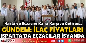 Eczacılar isyanda