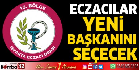 Eczacılar yeni başkanını seçecek