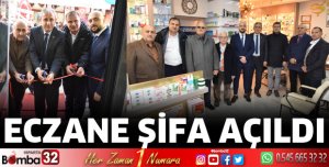Eczane Şifa açıldı