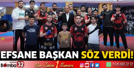 Efsane başkan söz verdi!
