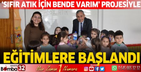 Eğirdir Belediyesi ‘Sıfır Atık’ projesinde zirveye koşuyor