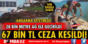 EĞİRDİR GÖLÜ'NDE KAÇAK AVCILIĞA GEÇİT YOK