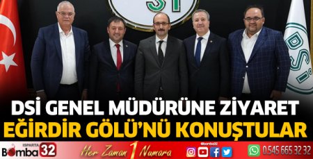 Eğirdir Gölü'nü konuştular
