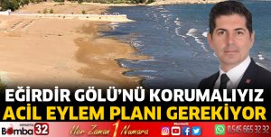 Eğirdir Gölü'nü korumalıyız