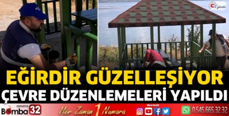 Eğirdir güzelleşiyor