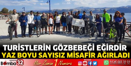 Eğirdir misafirlerini ağırlıyor