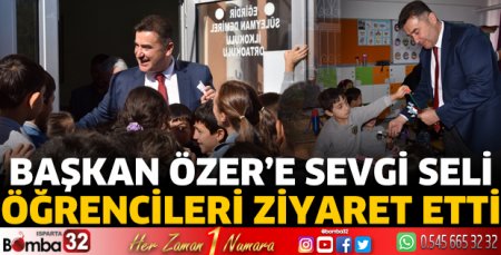 Eğirdir Süleyman Demirel İlk ve Ortaokulu’na ziyaret