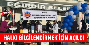 Eğirdir'de Diabet Standı
