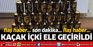 EĞİRDİR'DE KAÇAK İÇKİ ELE GEÇİRİLDİ