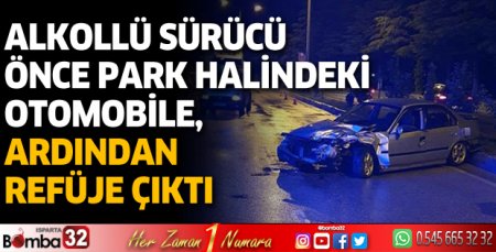 Eğirdir'de kaza