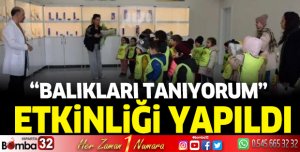 Eğirdir'de ki Öğrencilere 'Balıkları Tanıyorum' Eğitimi