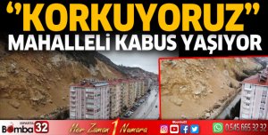 Eğirdir'de mahallelinin 'heyelan' kabusu