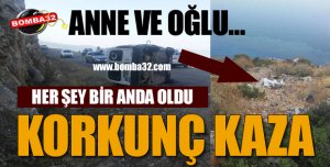 EĞİRDİR'DE ŞOK KAZA