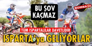 Eğirdir'de tarihi şov