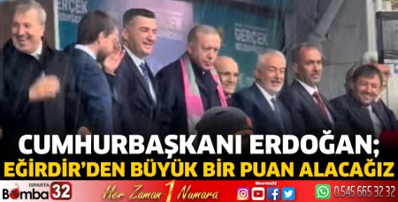 Eğirdir'den büyük bir puan alacağız