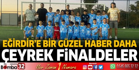 Eğirdir'e bir güzel haber daha 