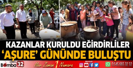 Eğirdirliler Aşure gününde buluştu