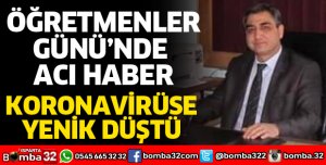 EĞİTİM CAMİASININ ACI KAYBI