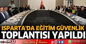 Eğitim Güvenlik Toplantısı Yapıldı