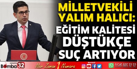Eğitim kalitesi düştükçe suç artıyor