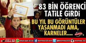 EĞİTİM YILI SONA ERDİ