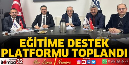 Eğitime Destek Platformu bir araya geldi
