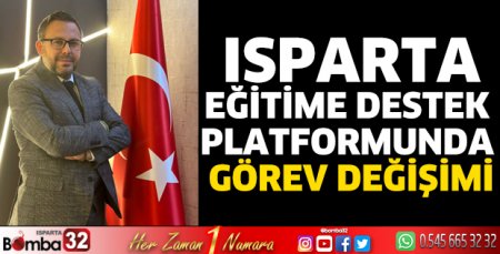 Eğitime Destek Platformunda görev değişimi