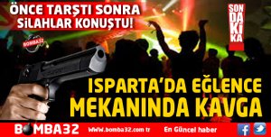 EĞLENCE MEKANINDA  KAVGA