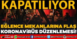 EĞLENCE MEKANLARINA CORONA VİRÜS YASAĞI