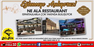 EĞLENCENİN, HUZURUN YENİ ADRESİ  NE ALA RESTEORANT MEYHANE