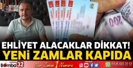 Ehliyet alacaklar dikkat! 
