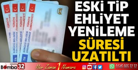 Ehliyet yenileme süreleri uzatıldı
