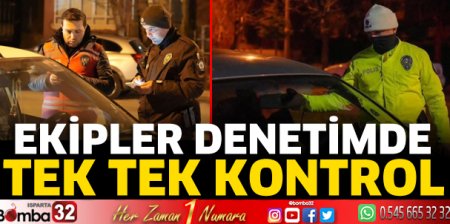 Ekipler denetimde 
