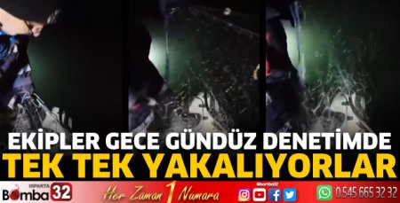 Ekipler gece gündüz denetimde