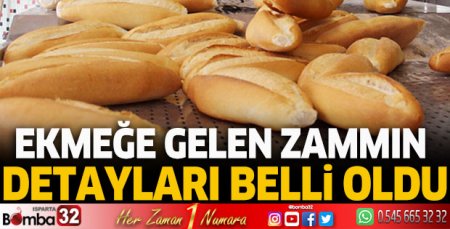 Ekmeğe gelen zammın detayları belli oldu 