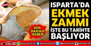 EKMEK ZAMLI TARİFE İŞTE BU TARİHTE BAŞLIYOR