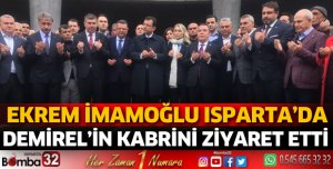 Ekrem İmamoğlu Isparta'da 