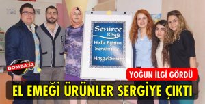 EL EMEĞİ HÜNERLER SERGİLENDİ