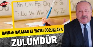 EL YAZISINA BİR TEPKİDE SENDİKA BAŞKANINDAN