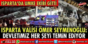 ELAZIĞ'A ISPARTA'DAN UMKE EKİBİ GİTTİ