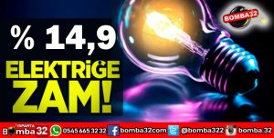 ELEKTRİĞE BÜYÜK ZAM!