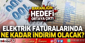 Elektrik faturalarında ne kadar indirim olacak?