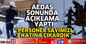 ELEKTRİK KESİNTİLERİ SONRASI AÇIKLAMA GELDİ