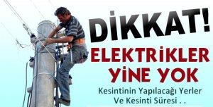 Elektrik kesintisi