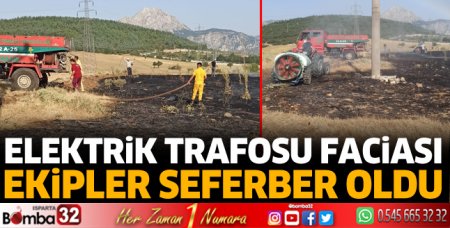 Elektrik trafosu faciası