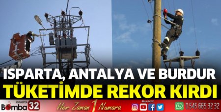 Elektrik tüketiminde rekor kırıldı