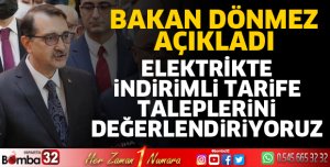 Elektrikte indirimli tarife taleplerini değerlendiriyoruz