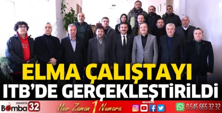 Elma Çalıştayı ITB’de gerçekleşti