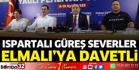 Elmalı, güreş severleri bekliyor