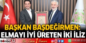 Elmayı iyi üreten iki iliz